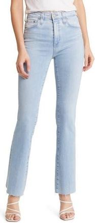 AG - Adriano Goldschmied Farrah High Waist Fray Hem Bootcut Jeans in 21 Years Coastline at Nordstrom Rack, Size 30 X 30