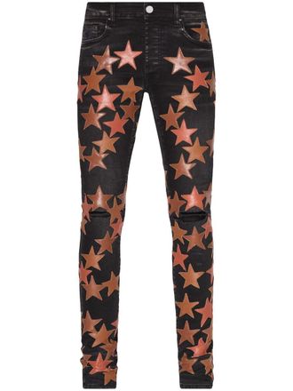 Amiri Chemist low-rise skinny jeans - Black