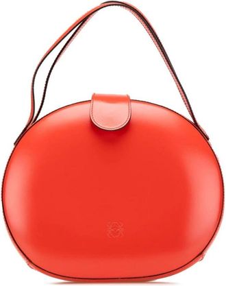 Loewe Pre-owned Handbags, female, Red, Size: ONE SIZE Pre-owned Paseo Crossbody Clasp Bag