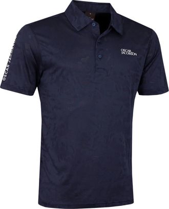 Oscar Jacobson Mens Fairmile Polo Shirt - Navy - XL