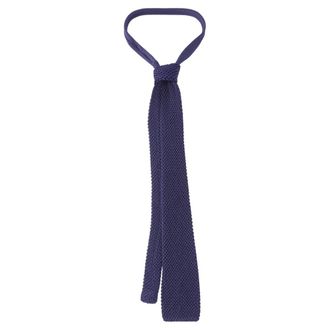 Forte_Forte Accessoires, Dames, Blauw, ONE Size, Katoen, My Scarf Necktie