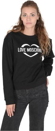 Love Moschino Mujer, Sudaderas, Negro, Talla: XS