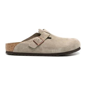 Birkenstock Heren, Schoenen, Beige, Maat: 43 EU Leer