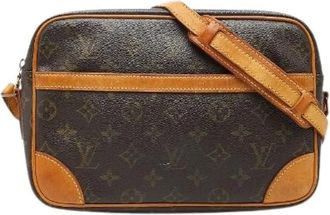 Louis Vuitton Pre-owned Cross Body Bags, female, Brown, Size: ONE SIZE Pre-owned Trocadero Monogram Shoulder Bag