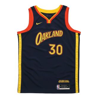 Nike NBA Stephen Curry Golden State Warriors Jersey City Edition Dark blue CN1729-421