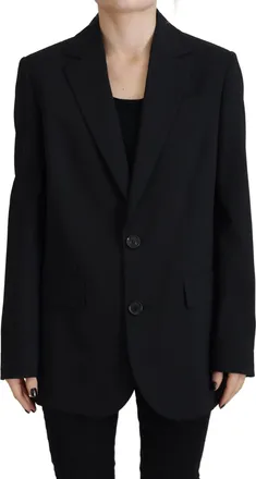 Dsquared2 Dsquared&sup2; Flower Single Breasted Coat Womens Blazer (Pre-Owned)