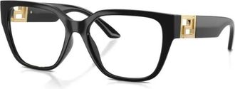 Versace Ve 3387U Eyeglasses - Dames - Brillen - Zwart - 54 MM - Accessoires