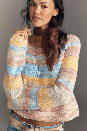 Pilcro Cotton Blend Sweater