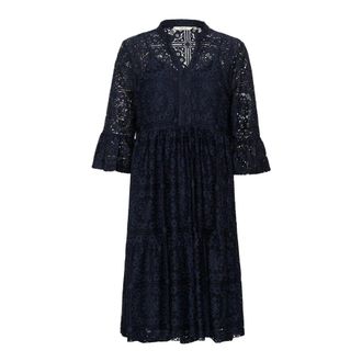 Cream Vestido de encaje CRTiley - Dresses - Mujer - Azul - XS