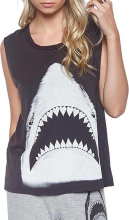 Lauren Moshi KEL- LRG Shark Tee in Onyx at Nordstrom, Size X-Small