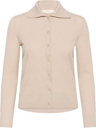 Inwear Core Cardigan - Dames - Vesten - Beige - XS - Truien & Vesten