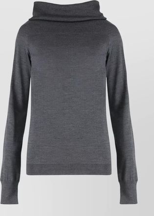 Stella McCartney virgin wool ribbed turtleneck sweater