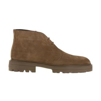 Hogan Schoenen, Heren, Bruin, 45 EU, Leer, H673 Desert Boots