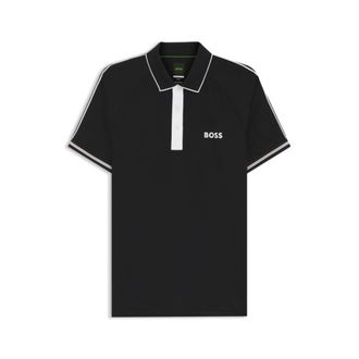 BOSS Active slim-fit polo shirt with moisture management