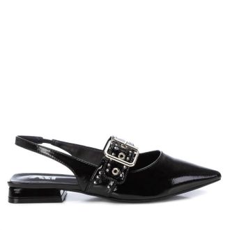 Xti Womens Slingback Flat Shoes In Black