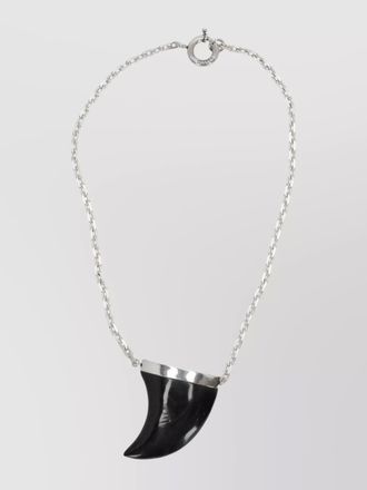 Isabel Marant ellen cable-link chain pendant necklace