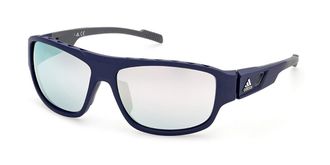 Adidas Sport SP0045 92C Mens Sunglasses Blue Size 61