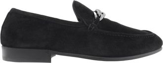 Jimmy Choo London Marti Reverse Velvet Suede Loafers, Brand Size 40 ( US Size 7 )