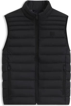 BOSS Water-repellent vest with logo patch