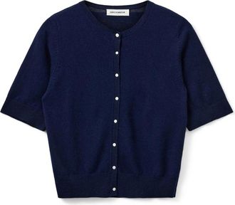 Sofie Schnoor Sunasw Cardigan - Dames - Vesten - Blauw - XS - Wol - Truien & Vesten