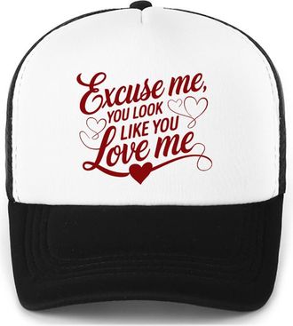 Generic Excuse Me You Look Like You Love Me Hat, Funny Baseball Cap
