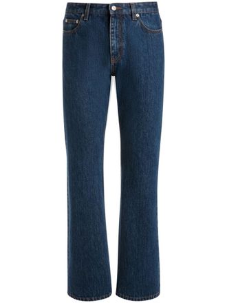 Bally straight-leg cotton jeans - men - Cotton - 30 - Blue