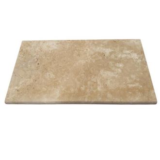 OEM Bisel En Travertino - Albedo Piedra - Al-6000 - 33x61x3 Cm - Antideslizante - Multicolor