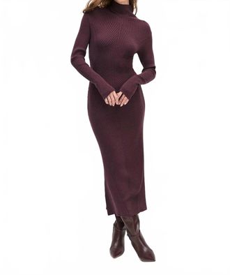 Favorite Daughter Be Your Girl Dress In Burgundy Dahlia