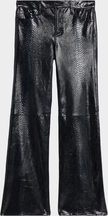 Frame Denim The Leather Rodeo Pants