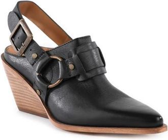 Seychelles Classified Slingback Wedge Mule in Black at Nordstrom, Size 7.5