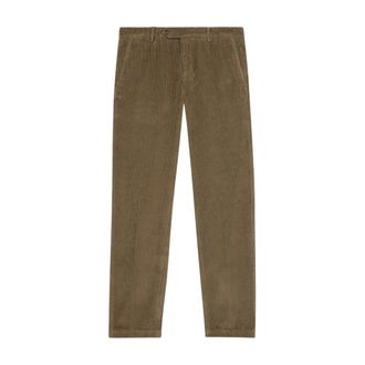 Brooks Brothers Regular Fit Cotton Corduroy Chino - male - Brooks Brothers - Chinos - Green - W44 - Trousers