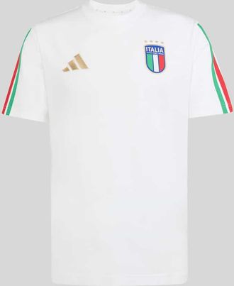 adidas T-Shirt Trikot aus reiner Baumwolle ITALIA in Weiss, Gr&ouml;&szlig;e XXL