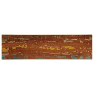 vidaXL Piano Tavolo 120x40x2,5 Cm Rettangolare In Massello Di Recupero Vidaxl