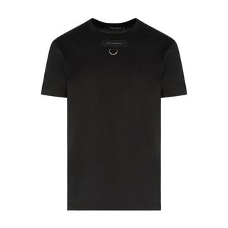 Dolce & Gabbana Ring Logo T-Shirt - male - Dolce & Gabbana - T-Shirts - Black - XL - Tops