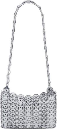 Paco Rabanne Mesh Schoudertas - Dames - Schoudertassen - Grijs - ONE Size - Tassen