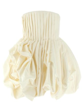 Carolina Herrera White Pink skirt dress