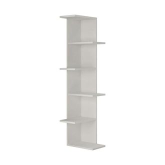 Calicosy Calicosy - Estanter&iacute;a De Esquina 6 Estantes Blanco H141 Cm - Saso