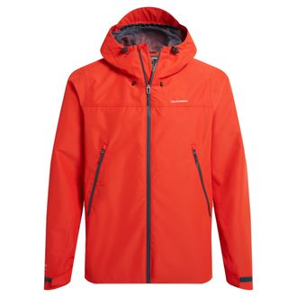 Craghoppers Heren Vanth Waterdichte Jas (Pimento Rood)