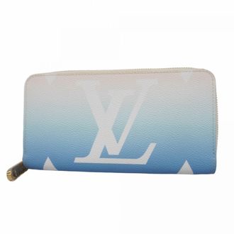 Louis Vuitton Blue Long Wallet (Bi-Fold) (Pre-Owned)
