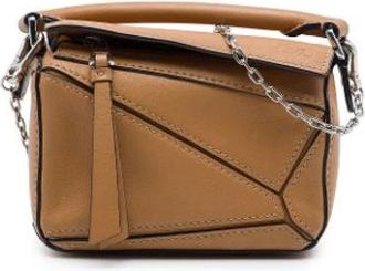 Loewe Pre-owned borse di pelle - - Pre-owned - Donna - Marrone - ONE SIZE