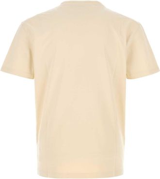 Dsquared2 Mens Beige Cotton T-Shirt Lightbeige
