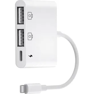 OEM Adattatore Fotocamera Usb 3 In 1 Per Iphone, Compatibile Con Iphone 13/12/11/x/xs/xr/8/7 E Ipad