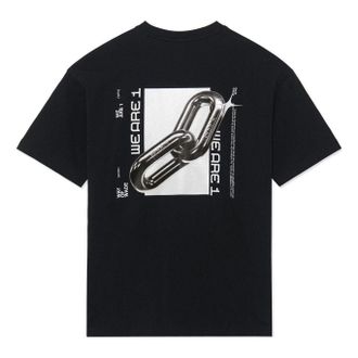 Li-Ning x Glare Way Of Wade Graphic T-shirt Black AHSS643-1