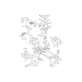 STIGA Sports Poggiapiedi Giallo Originale Stiga - 118830077/0