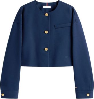 Tommy Hilfiger Giacca crop - Blu