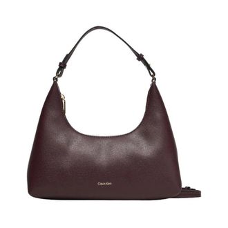 Calvin Klein Shoulder Bags, female, Brown, ONE SIZE, Handbag with Zip and Inside Pocket