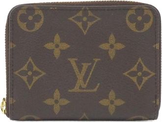 Louis Vuitton Brown Marron Coated Canvas Coin Purse/Coin Case (Pre-Owned)