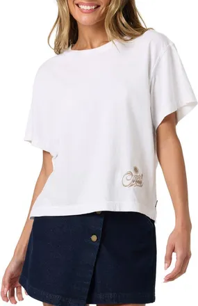 O'Neill OG Radical Sun Boxy Graphic Tee in White at Nordstrom, Size Xx-Large