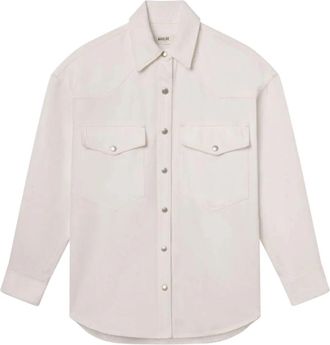 A Gold E Shirts - Dames - Overhemden - Wit - S - Overhemden