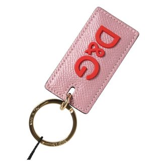 Dolce & Gabbana Keyrings, unisex, Pink, Size: ONE SIZE Leather Key-Ring